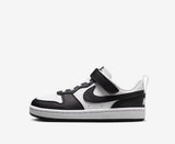 Nike Court Borough Nero Bianco Scarpe Bambino Sportive Sneakers DV5457 131