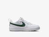 Nike Court Borough Bianco Verde Scarpe Bambino Sportive Sneakers DV5457 133