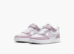 Nike Court Borough Bianco Lilla Scarpe Bambina Sportive Sneakers DV5457 134