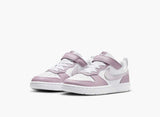 Nike Court Borough Bianco Lilla Scarpe Bambina Sportive Sneakers DV5457 134