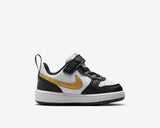 Nike Court Borough Low 2 Bianco Nero Scarpe Bambino Infant Sneaker DV5458 008