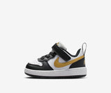 Nike Court Borough Low 2 Bianco Nero Scarpe Bambino Infant Sneaker DV5458 008