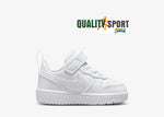 Nike Court Borough Low 2 Bianco Scarpe Bambino Infant Sneaker DV5458 106