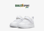 Nike Court Borough Low 2 Bianco Scarpe Bambino Infant Sneaker DV5458 106