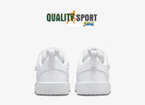 Nike Court Borough Low 2 Bianco Scarpe Bambino Infant Sneaker DV5458 106