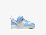 Nike Court Borough Low Bianco Celeste Scarpe Bambino Infant Sneaker DV5458 128
