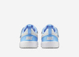 Nike Court Borough Low Bianco Celeste Scarpe Bambino Infant Sneaker DV5458 128