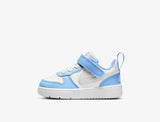 Nike Court Borough Low Bianco Celeste Scarpe Bambino Infant Sneaker DV5458 128