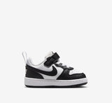 Nike Court Borough Low 2 Bianco Nero Scarpe Bambino Infant Sneaker DV5458 131