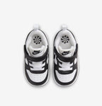 Nike Court Borough Low 2 Bianco Nero Scarpe Bambino Infant Sneaker DV5458 131