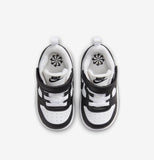 Nike Court Borough Low 2 Bianco Nero Scarpe Bambino Infant Sneaker DV5458 131