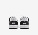 Nike Court Borough Low 2 Bianco Nero Scarpe Bambino Infant Sneaker DV5458 131