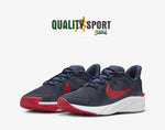 Nike Star Runner 4 Blu Rosso Scarpe Ragazzo Sportive Palestra Running DX7615 406