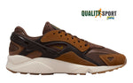 Nike Air Huarache Marrone Beige Scarpe Uomo Sportive Sneakers DZ3306 201