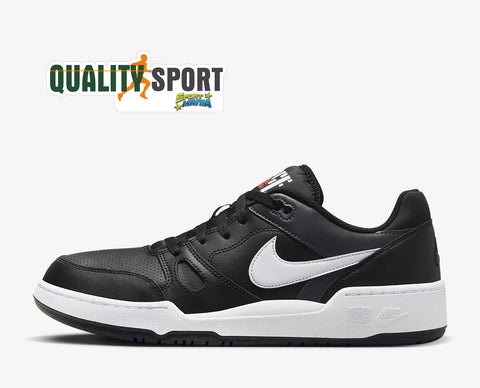 Nike Full Force Lo Nero Bianco Scarpe Uomo Sportive Sneakers FB1362 001