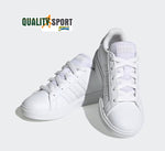 Adidas Grand Court Bianco Scarpe Ragazzo Donna Sportive Sneakers GZ6158