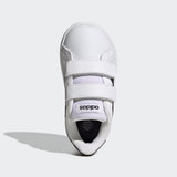 Adidas Grand Court 2 Bianco Nero Scarpe Infant Bambino Sportive Sneakers GW6527