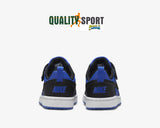 Nike Court Borough Nero Blu Scarpe Shoes Bambino Sportive Sneakers HM6298 480