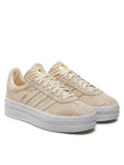 Adidas Gazelle Bold Beige Scarpe Shoes Donna Sportive Sneakers IG4380