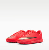 Nike Vapor 17 Mercurial Club TF Rosso Scarpe Bambino Calcetto Soccer IO1484 600