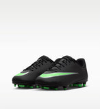 Nike Vapor 17 Mercurial Club TF Nero Scarpe Bambino Calcio Soccer IO1487 001