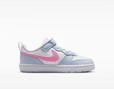 Nike Court Borough Bianco Lavanda Scarpe Bambina Sportive Sneakers IQ2726 101