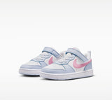 Nike Court Borough Bianco Lavanda Scarpe Bambina Sportive Sneakers IQ2726 101