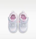 Nike Court Borough Low Bianco Lavanda Scarpe Bambina Infant Sneaker IQ2727 101