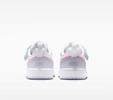 Nike Court Borough Low Bianco Lavanda Scarpe Bambina Infant Sneaker IQ2727 101