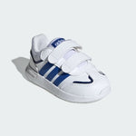 Adidas Tensaur Switch Bianco Blu Scarpe Infant Bambino Sportive Sneakers JH9257