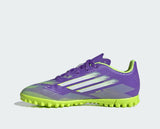 Adidas F50 Viola Verde Fluo Bambino Scarpe Shoes Erba sintetica Calcetto JI0039