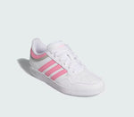 Adidas Hoops 4.0 Bianco Rosa Scarpe Shoes Donna Sportive Sneakers JI0900