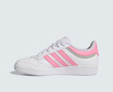 Adidas Hoops 4.0 Bianco Rosa Scarpe Shoes Donna Sportive Sneakers JI0900