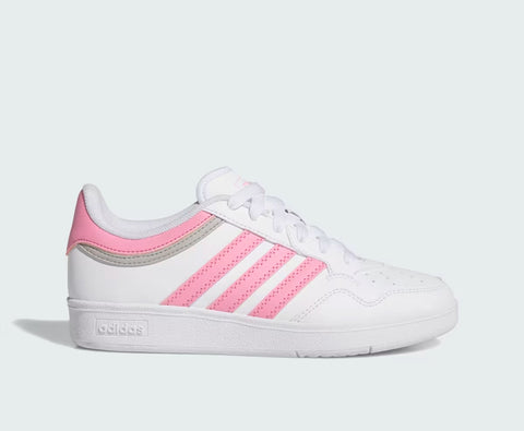 Adidas Hoops 4.0 Bianco Rosa Scarpe Shoes Donna Sportive Sneakers JI0900
