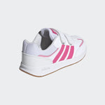 Adidas Tensaur Switch Bianco Fucsia Scarpe Bambina Sportive Sneakers JI1052