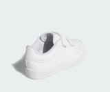 Adidas Hoops 4.0 Bianco Scarpe Bambino Bambina Sportive Sneakers JI3481