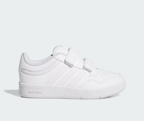 Adidas Hoops 4.0 Bianco Scarpe Bambino Bambina Sportive Sneakers JI3481