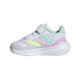 Adidas Runfalcon 5 Bianco Rosa Scarpe Infant Bambina Sportive Sneakers JP5158