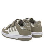 Adidas Rapid Court Bianco Verdone Scarpe Bambino Sportive Sneakers JP7653