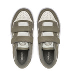 Adidas Rapid Court Bianco Verdone Scarpe Bambino Sportive Sneakers JP7653