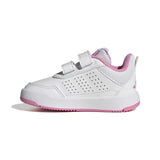 Adidas Tensaur 3 Bianco Fucsia Scarpe Infant Bambina Sportive Sneakers JQ1853