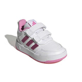 Adidas Tensaur 3 Bianco Fucsia Scarpe Infant Bambina Sportive Sneakers JQ1853