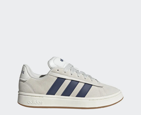 Adidas Grand Court Alpha 00s Beige Blu Scarpe Uomo Sportive Sneakers JQ3006