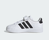 Adidas Streettalk Bianco Nero Scarpe Bambino Sportive Sneakers JQ6144