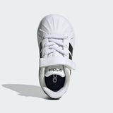 Adidas Streettalk Bianco Nero Scarpe Infant Bambino Sportive Sneakers JQ6145