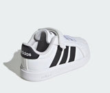 Adidas Streettalk Bianco Nero Scarpe Infant Bambino Sportive Sneakers JQ6145