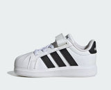 Adidas Streettalk Bianco Nero Scarpe Infant Bambino Sportive Sneakers JQ6145