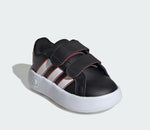 Adidas Grand Court Mickey Nero Scarpe Infant Bambino Sportive Sneakers JQ8071