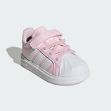 Adidas Streettalk Rosa Bianco Scarpe Infant Bambina Sportive Sneakers JQ8603