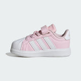 Adidas Streettalk Rosa Bianco Scarpe Infant Bambina Sportive Sneakers JQ8603
